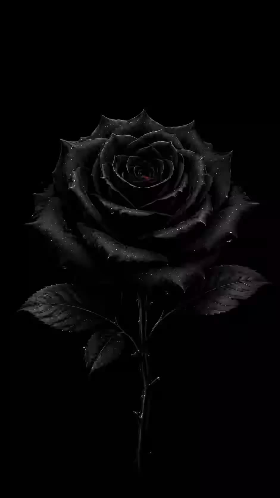  The Final Bloom - Dark Aesthetic Rose Wallpaper iPhone — dark iPhone lock screen wallpaper HD