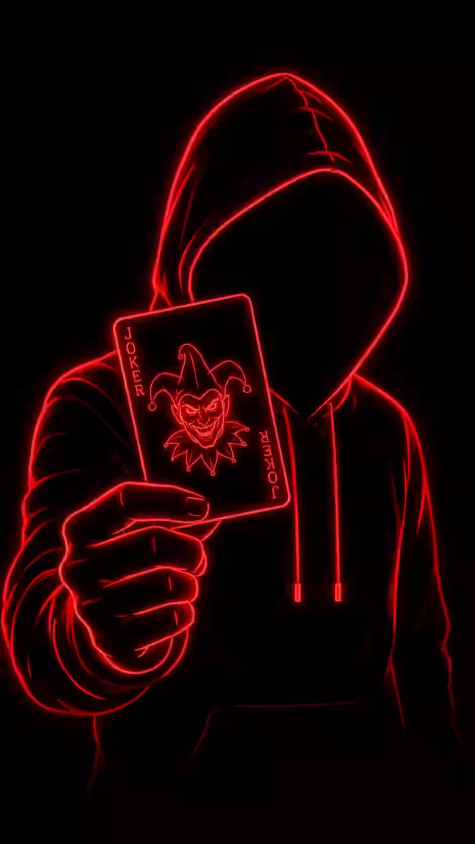 The Card You Should Never Accept — dark iPhone wallpaper HD