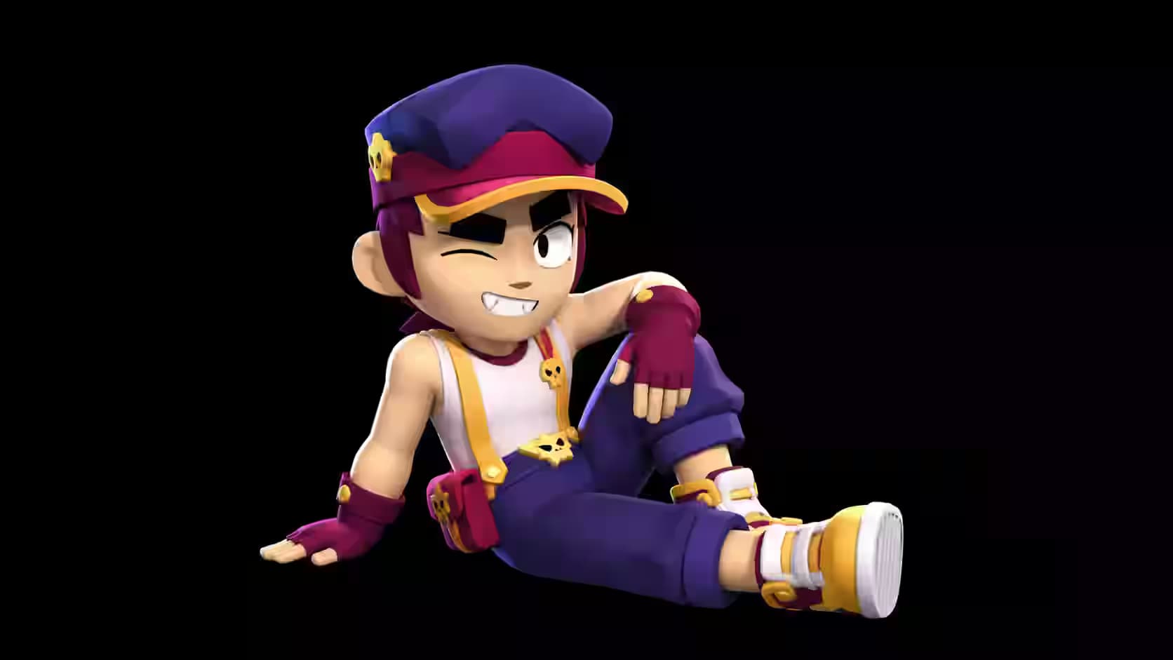Fang Wallpaper - "Sneaker Attack!" — dark PC desktop wallpaper