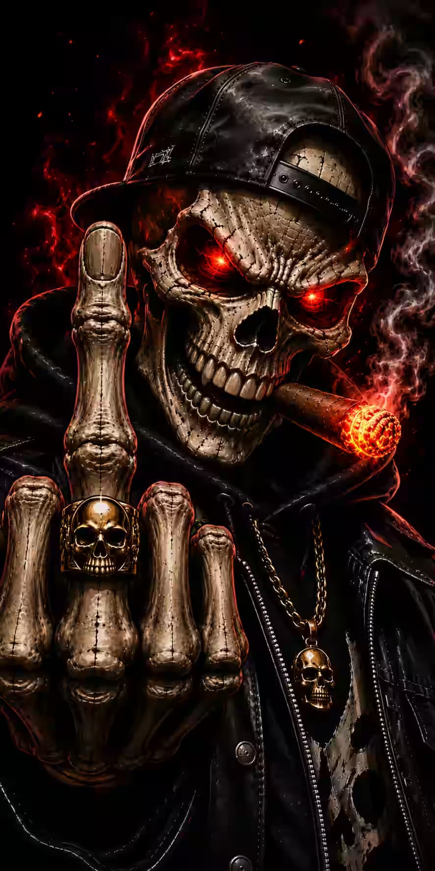 The Golden Skull Mystery - Why Everyone Is Obsessed Wallpaper 4K — dark Android wallpaper HD