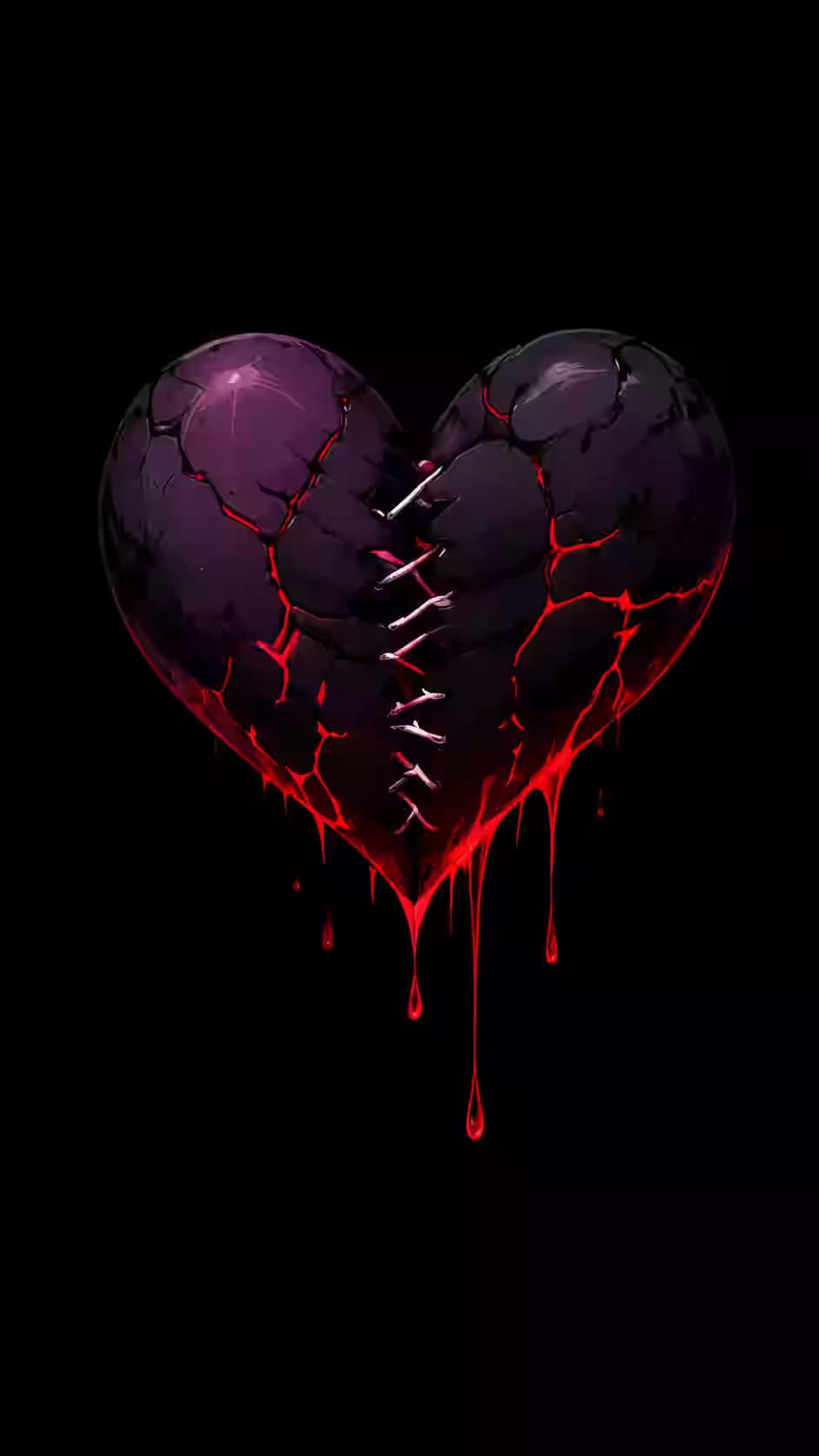 Can A Broken Heart Still Beat? — dark iPhone wallpaper HD